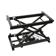 Electric Lift Table Single Scissor Electric Lift Table 132 lbs 4 Wheels