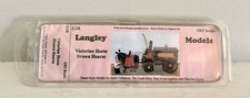 Langley G18 OO Gauge Victorian horse drawn Hearse Unpainted Kit