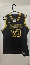 Nike Kobe Bryant Los Angeles Lakers Black Mamba City Edition Jersey Size L Boys
