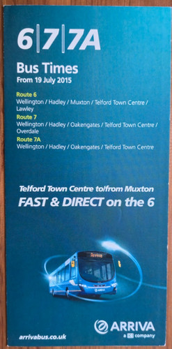 Arriva midlands bus service - service, 6