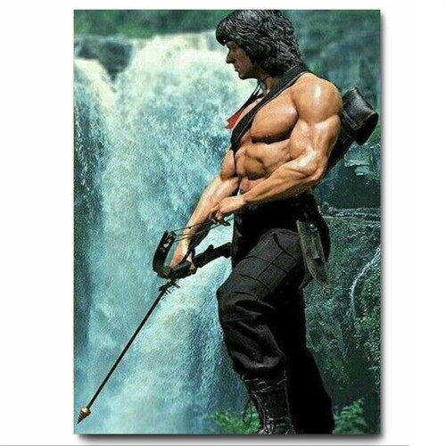 Rambo with signature bow and - with,