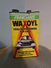 Nice Vintage 70s/80s Waxoyl Can In Great Original Condition Exellent Graphics