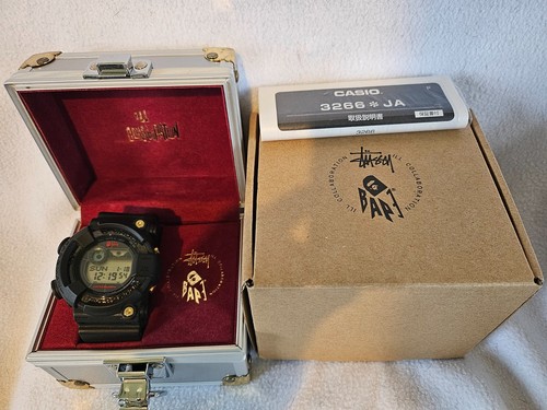 Casio shock stussy x bape - casio,