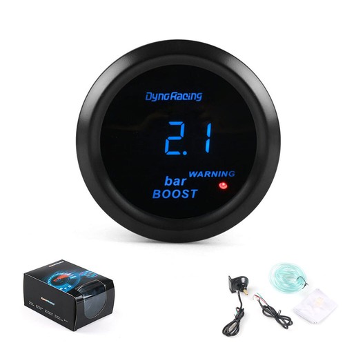 52mm blue digital led - led, turbo