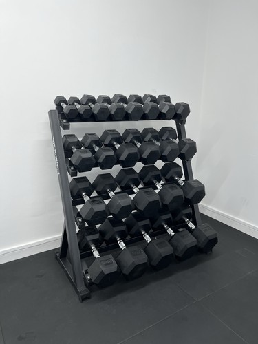 Hex dumbbell 5kg - hex, 2.5kg-40kg