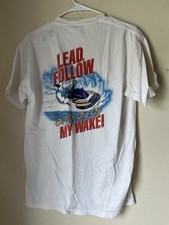 vinage 2004 big dogs surf shirt 100% cotton md jet ski