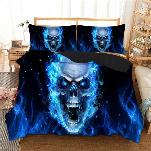 Gothic skull duvet - gothic,