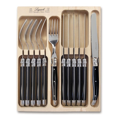 Laguiole knife and fork - knife,