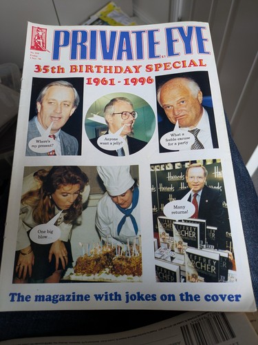 Private eye magazine issue - private,