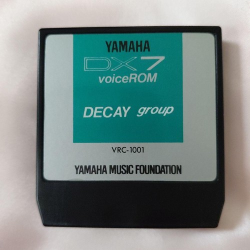 Yamaha dx7 voice rom - yamaha, vrc-1001