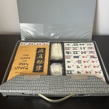 Mah Jong Vintage Chinese Game Set In A Case By Max Robertson