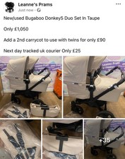 Bugaboo Donkey 5 Duo Pushchair