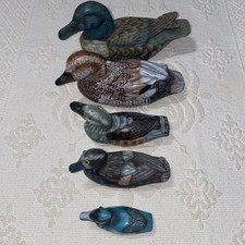 Duck Decoy Collection. Beautifully made collection of duck decoys . X5 