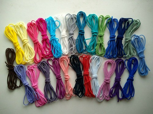 Colour 2mm round elastic - 29,