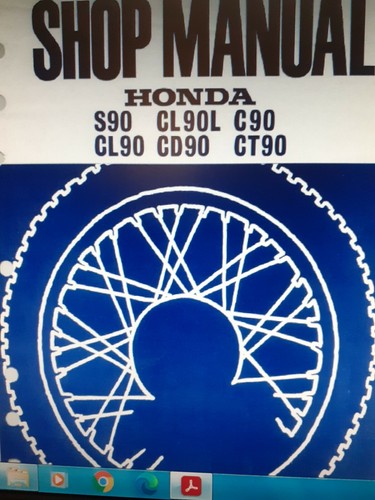Honda s90 cl90 c90 - s90, ct90
