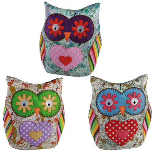 Retro owl door - door, stop