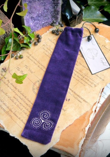 Handmade purple velvet - purple,