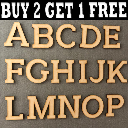 Wooden letters numbers - letters, &