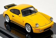 Paragon 1/64 Porsche 911 964 RUF CTR Yellowbird 1987 Blossom Yellow RHD