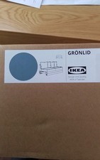 Ikea Gronlid Cover 2 Seat Sofa Bed Section Tallmyra Medium Grey bargain 30501185