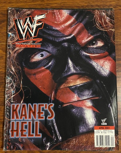 Wwf magazine april 2001 - 2001, issue