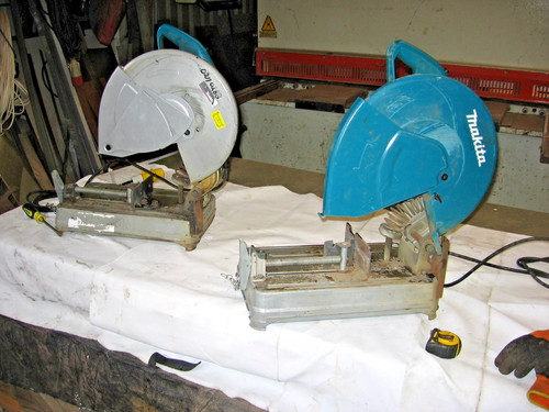 Makita chop saw 110v used - saw,