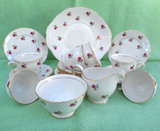 Vintage Colclough 21 piece tea