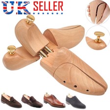 Wood Shoe Stretcher Shoe Trees Shape Real Cedar Wood Pair of UK 8 -10 for Men
