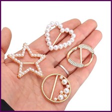 Women Rhinestone Scarf Ring