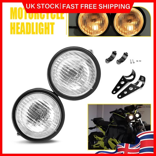 Pair 100w motorcycle - 100w, headlight
