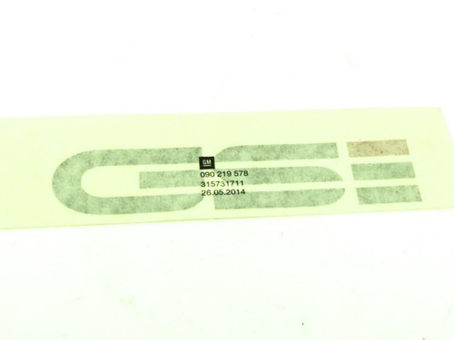 Genuine new vauxhall gsi - genuine,