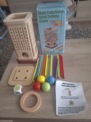 Montessori wooden stick game - montessori,