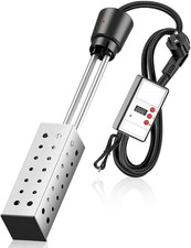 Portable Water Heater, 2500W Electric Pool Heater for above Ground Pools