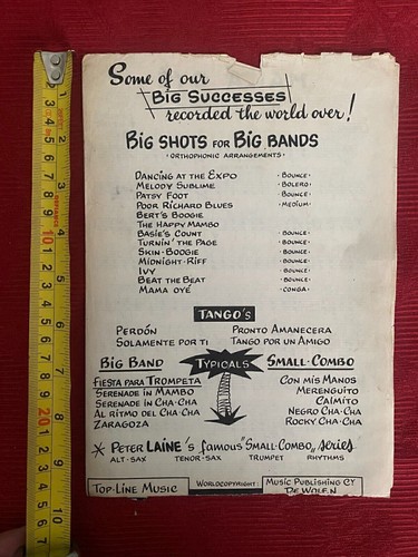 Vintage sheet music - "mama, oye"