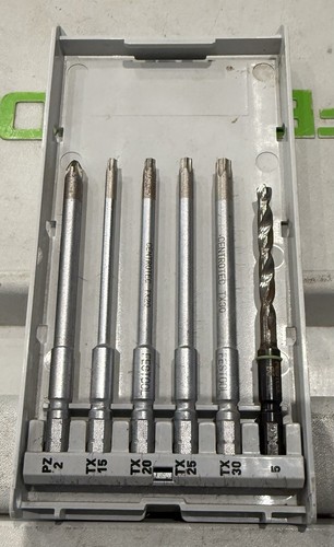 Festool drill driver - bit, set