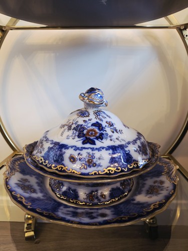 Set antique cauldron viola - set,