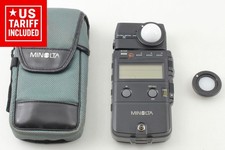 【N MINT w/ CAse】 Minolta Flash Meter VI Light Meter Exposure Meter From...