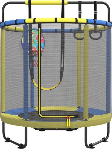 Swing trampoline with round - ,