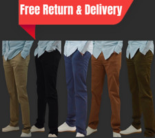 Men's Chinos Slim Fit Trousers