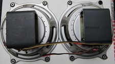 1 Pair Isophon 470.050.14 laudspeaker from Nordmende Tannhäuser Z330 radio
