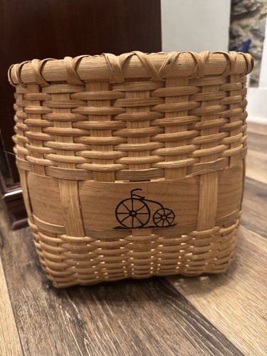 Bike basket woven wicker adult - bike,
