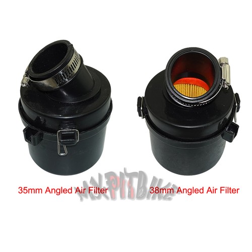 Angled air filter - air, 35mm/38mm