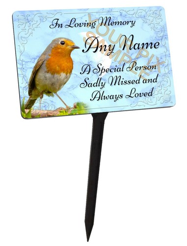 Personalised memorial plaque - memorial, &