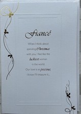 Fiancé White Christmas Themed