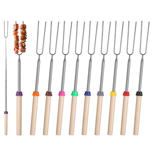 Marshmallow toasting forks - toasting,