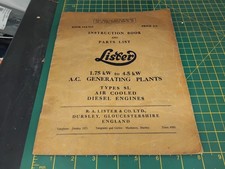 Lister Original Instruction