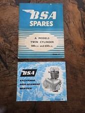 Original rare BSA Spares