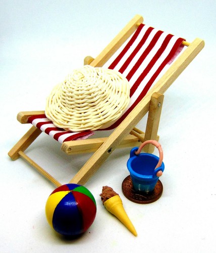 Dolls house piece beach - dolls,