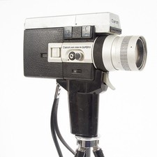 VINTAGE CANON AUTO ZOOM 518 SUPER 8 CINE CAMERA  c.1967