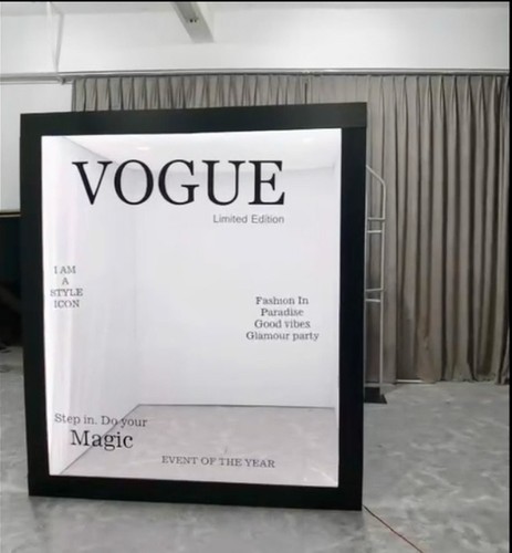 Magazine photography booth - photography,